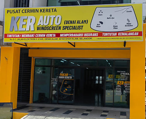 KER AUTO WINDSCREEN SPECIALIST(DENAI ALAM)